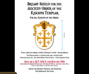 Free Download Templar Knight Shield HD Wallpaper