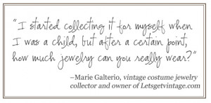 Style Expert} My Obsession: Collecting Vintage Costume Jewelry