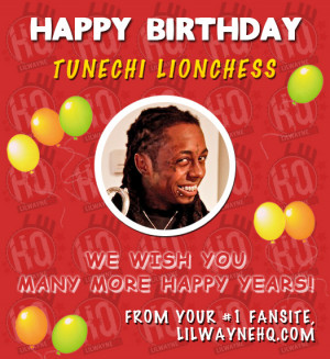 Today is Lil Wayne ‘s 30th birthday! Everyone at LilWayneHQ.com ...