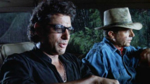 ... jurassic park scene for wedding photo share ian malcolm appears to