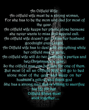 Oilfield Wife Poem