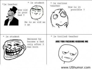 Le teacher and le me US Humor - Funny pictures, Quotes, Pics, Photos ...
