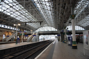 London Euston Station Platform
