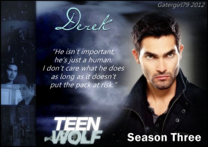 Derek Teen Wolf Season 3