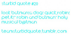 Batman!A dog! Quick,Robin! Pet it!~ Robin and Batman~ Holy Musical ...