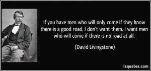 More David Livingstone Quotes