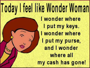 Today I feel like Wonder Woman!