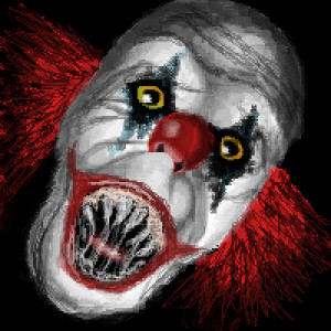 Scary Evil Clown Drawings Pic