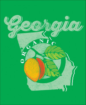 We think this #Georgia t-shirt is just peachy!