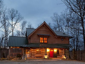 Caspian Cottage, nestled in the trees. Ample parking, screened-in ...