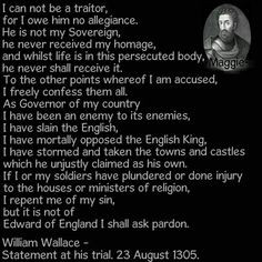 William Wallace Trial
