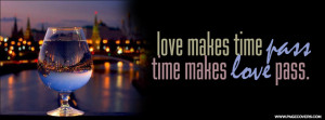 Love Makes Time Pass Cover Comments