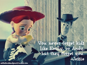 cowboy, disney, film, film quote, forget, jessie, movie, movie quote ...