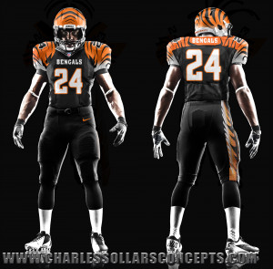 cincinnati bengals new uniforms 2014