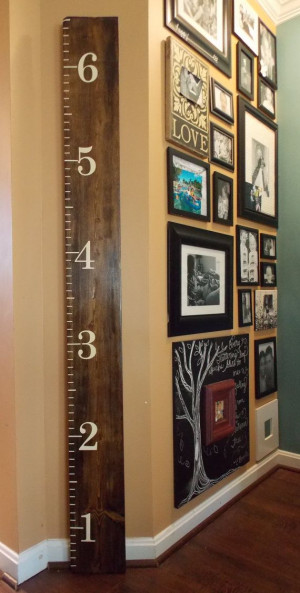 ... Wall, Stained Wood, Ruler Growth Charts, Gallery Wall, Pictures Wall