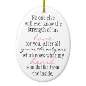Mother Quote Christmas Tree Ornament