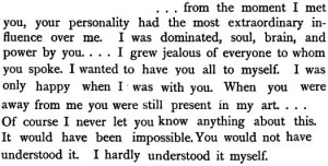 Oscar Wilde, The Picture of Dorian Gray....amen.