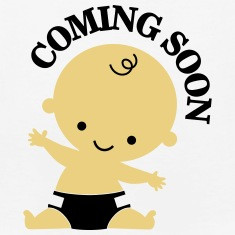 Baby Coming Soon Magliette