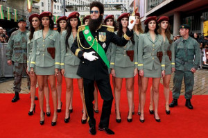 am Prince Harry’s father”, declares Sacha Baron Cohen on the red ...