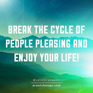 Break the cycle.