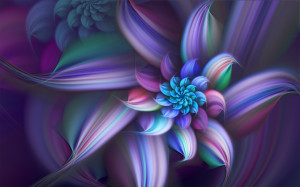 Blue Dahlia by Frankief