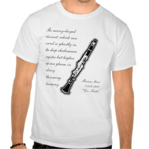 Clarinet Quote T Shirts