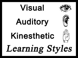 Learning Styles Visual Auditory Kinesthetic