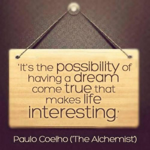 Happiness is having a dream come true. My biggest dream as a kid was ...