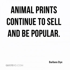 Animal Print Quotes