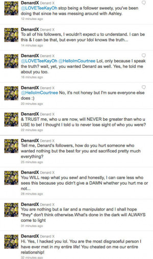 Denard Robinson Twitter Hacked By Ex-Girlfriend?