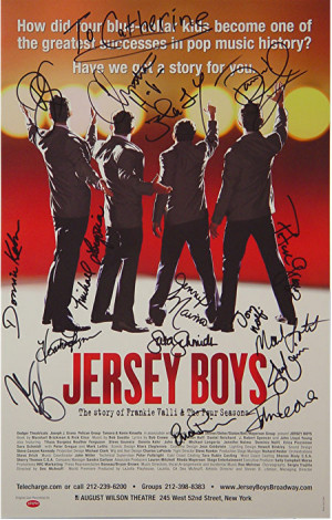 Jersey Boys Broadway Poster
