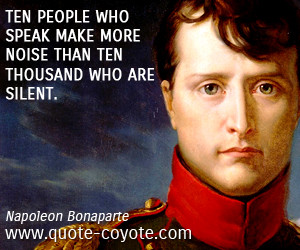 Napoleon Bonaparte quotes