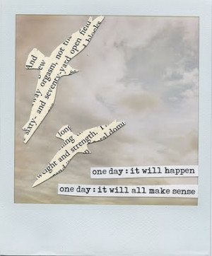 quotes,birds,paper,art,polaroid,quote,sky ...