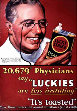 12 health lies cigarette ads