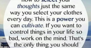 Quote on cultivating positive thoughts for a better life by Elizabeth ...