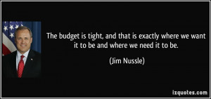 Quotes by Jim Nussle