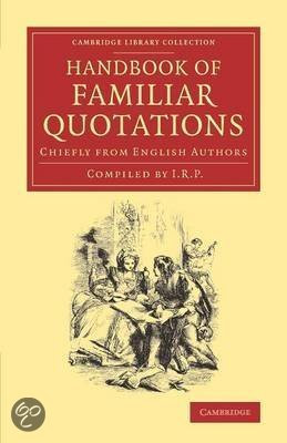 Review Handbook of Familiar Quotations