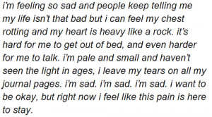 harm poetry poem sad quote spilled ink sad quotes depression quote sad ...