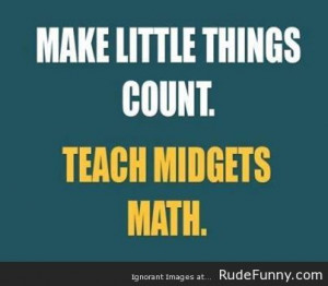 Making little things count