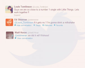 ... edit k tweet ed sheeran Little Things if u think im crying ur right