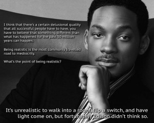 Cool Will Smith quote.