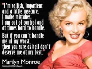 Marilyn monroe famous quotes