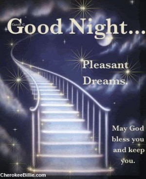 ... night everyone, may you all have a blessed and peaceful night. Sweet