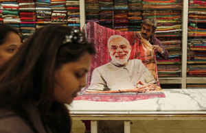 Narendra modi india sari