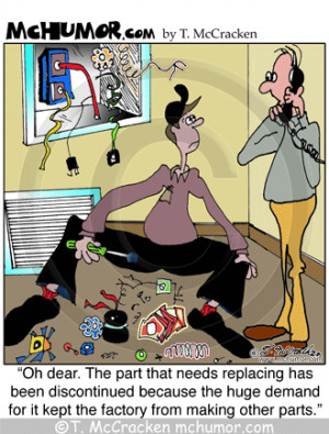 Funny Heating & Air Conditioning #HVAC Cartoons by T. McCracken