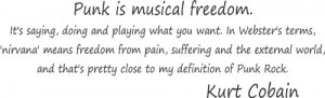 Kurt Cobain Music Quotes