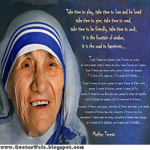 mother teresa quote / quotes