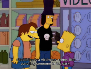 Funny Bart Simpsons Quote