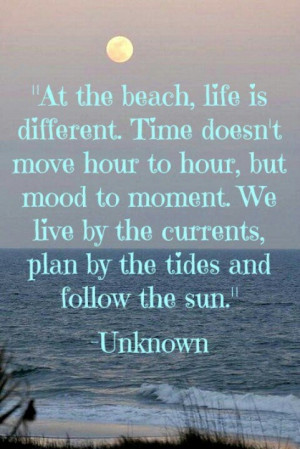 Beach Quotes Unknown