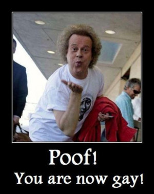 poof you are now gay